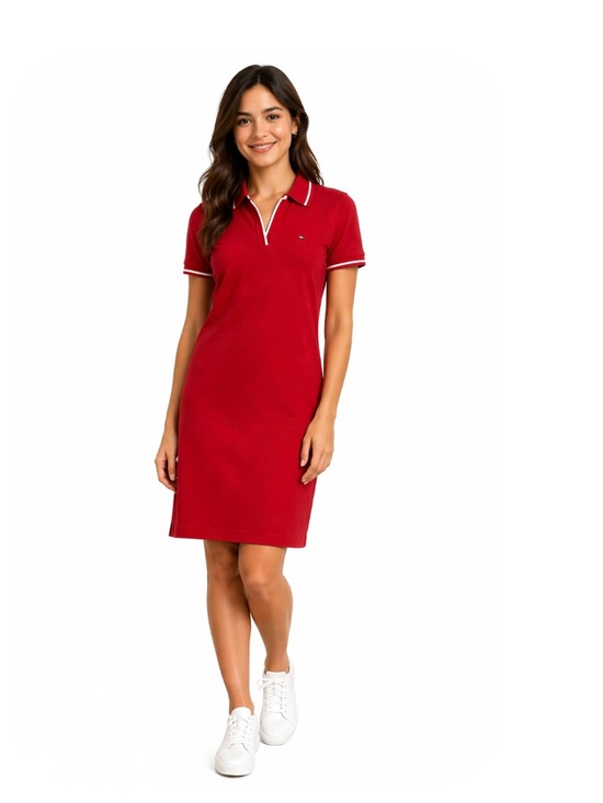 Tommy Hilfiger Dresses & Skirts - Red Short Polo Dress New with Tags Tommy Hilfiger Size S